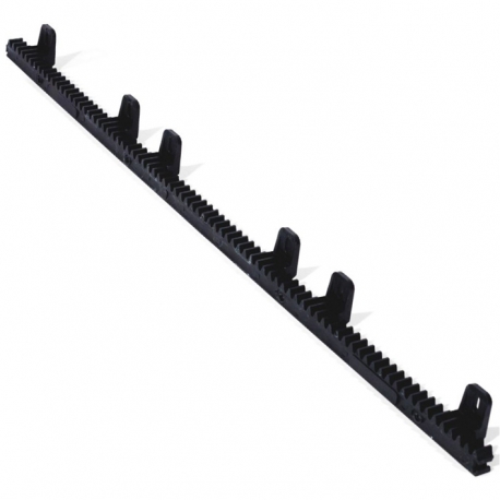 CREMALLERA DE 1M DE NYLON REFORZADO CON ACERO. PESO MAX. 800KG